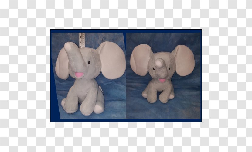 Plush Stuffed Animals & Cuddly Toys Elephants Textile Pink M - Elephant Transparent PNG