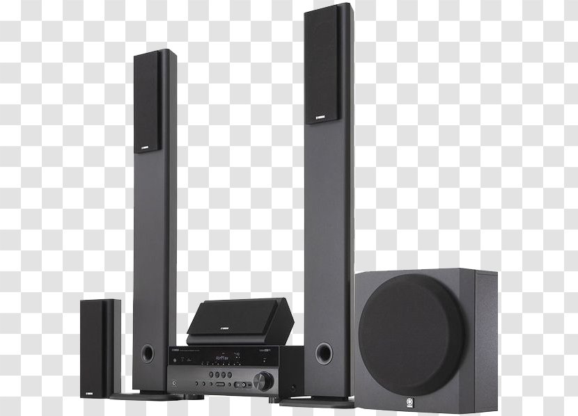 Home Theater Systems Yamaha YHT-2910 Cinema System Loudspeaker AV Receiver - In A Box - Sara Abode Pvt Ltd Transparent PNG