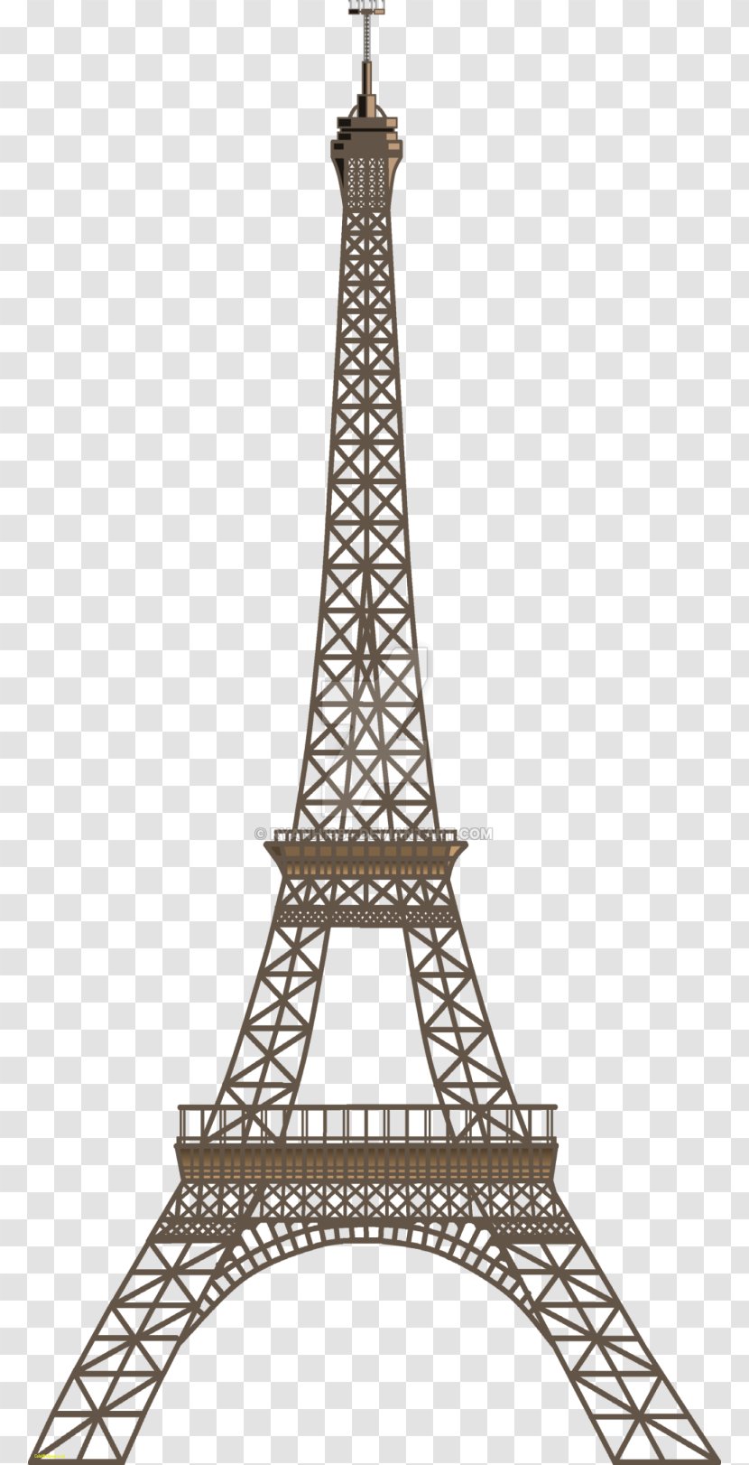 Eiffel Tower Champ De Mars Clip Art - Structure - In Paris Transparent PNG