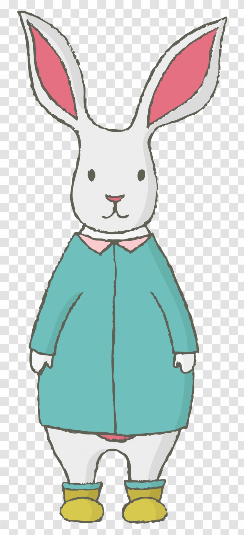 Domestic Rabbit Easter Bunny European Ohio State University Radio Observatory Hare - Fictional Character - Big Ears Transparent PNG
