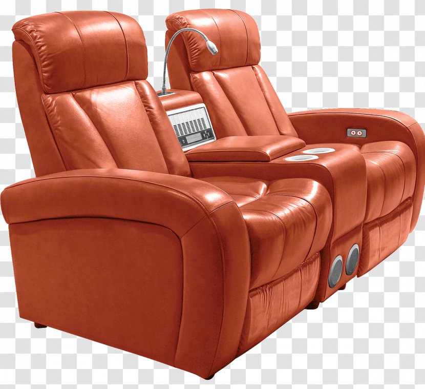 Recliner Massage Chair Cinema Seat Transparent PNG