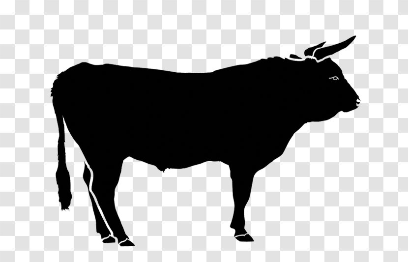 Family Silhouette - Livestock - Dairy Cow Blackandwhite Transparent PNG
