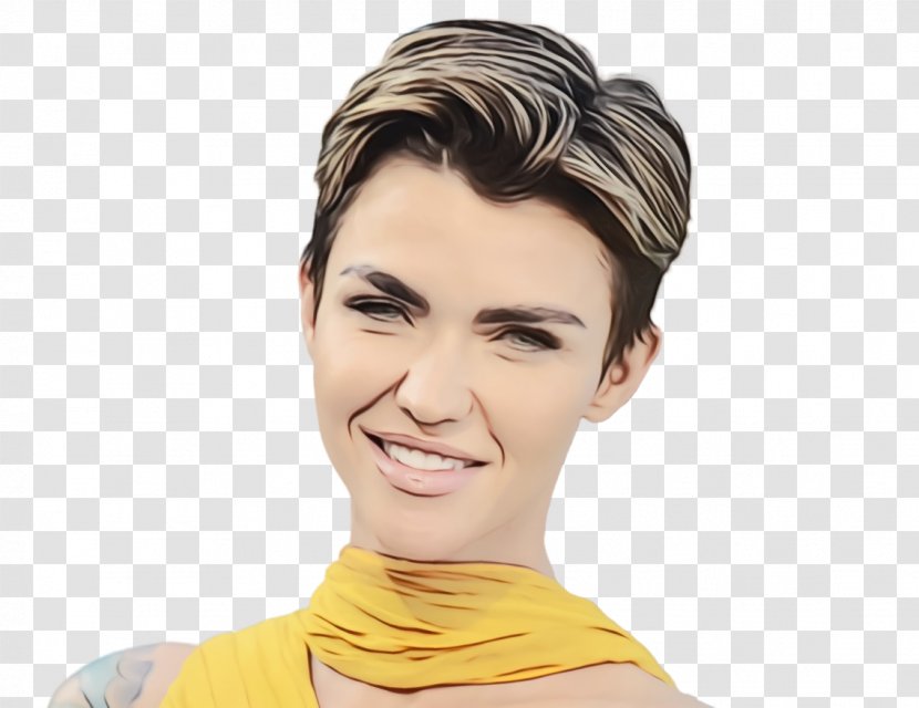 Ruby Rose The Meg Los Angeles Batwoman Actor - Jaw - Forehead Transparent PNG