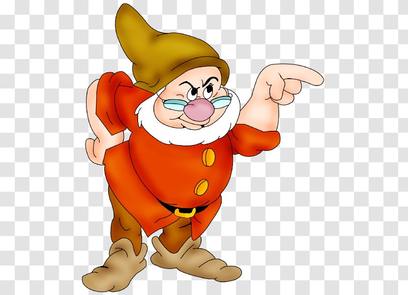 Seven Dwarfs Dopey Sneezy Bashful - Hand - Dwarf Transparent PNG