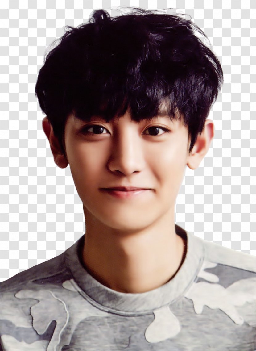 Chanyeol EXO SM Town Soompi Promise - Hair Coloring - Asian Bang Transparent PNG