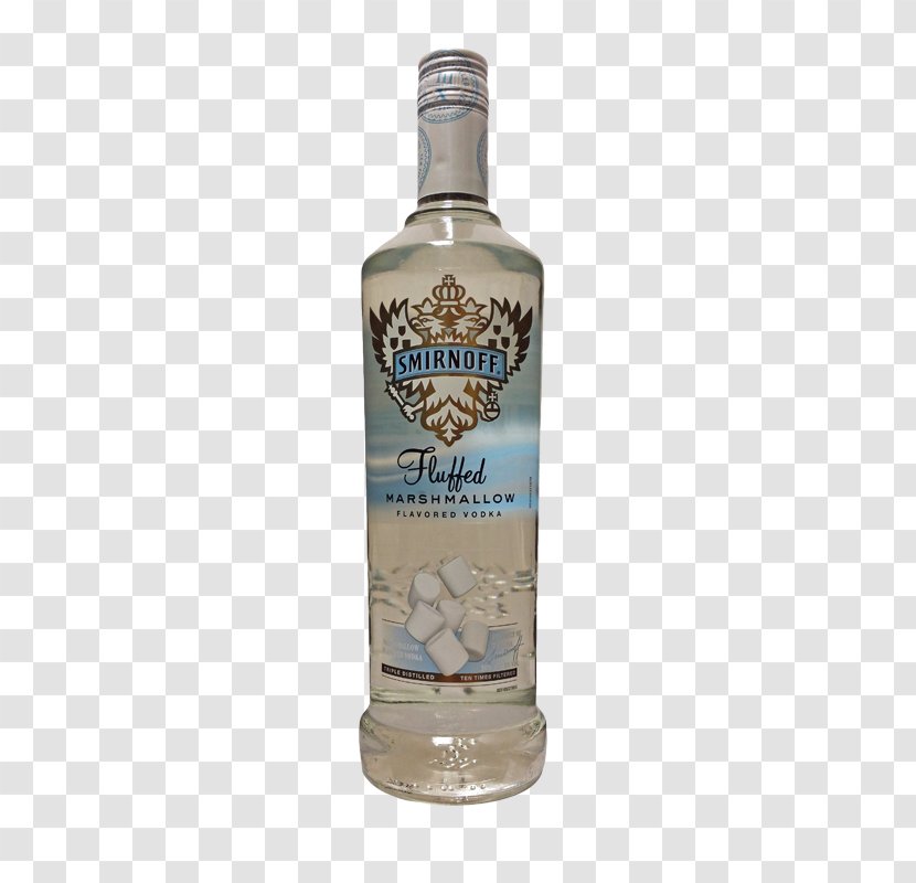 Liqueur Smirnoff Flavoured Vodka Liquor Glass Bottle - Whip Cream Transparent PNG