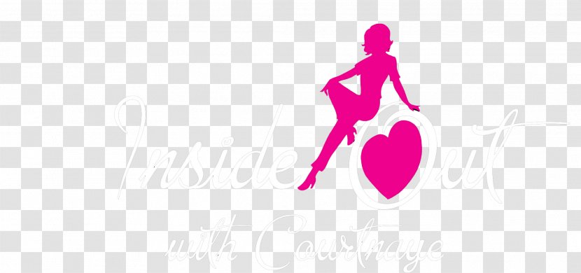 Logo Desktop Wallpaper Shoulder Pink M - Magenta - Inside Out Transparent PNG