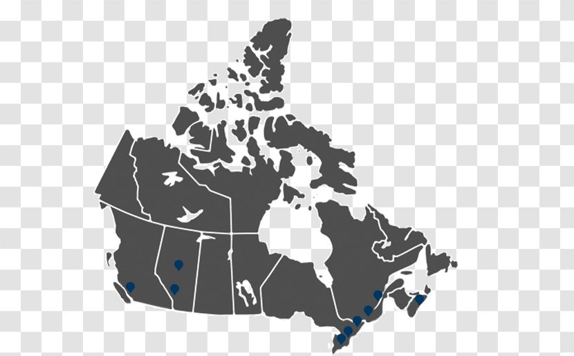 Canada Map - Vector Transparent PNG