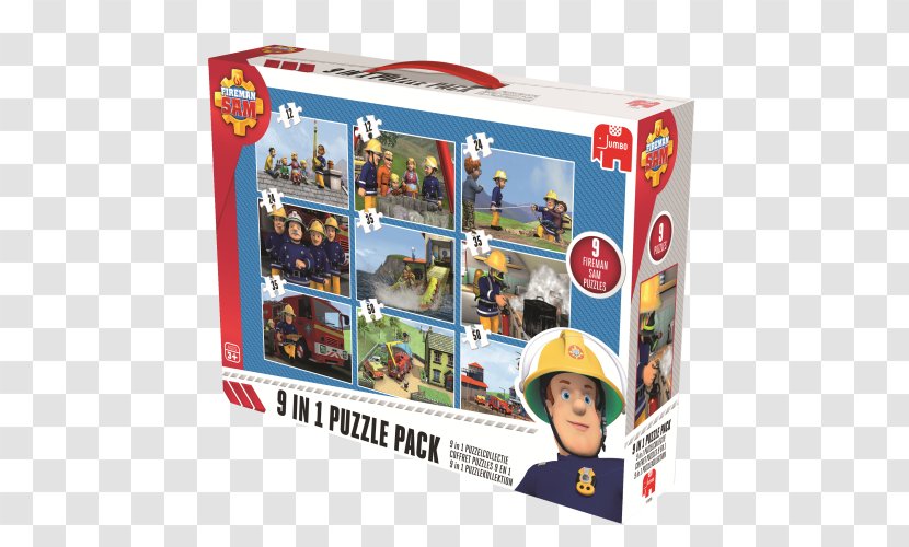 Jigsaw Puzzles Puzzle Box Ravensburger Jumbo - Game - Fireman Sam Transparent PNG