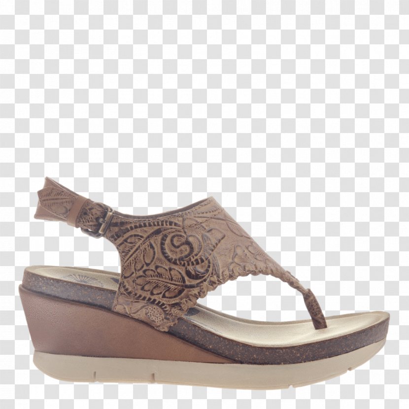 Wedge Sandal High-heeled Shoe Flip-flops Transparent PNG