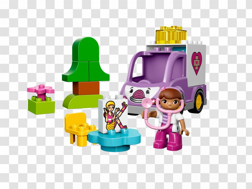 LEGO 10605 DUPLO Doc McStuffins Rosie The Ambulance Lego Duplo Toy Amazon.com - Hamleys Transparent PNG