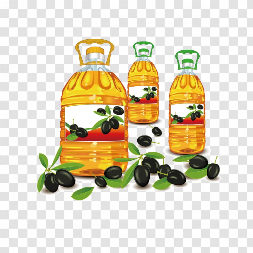 Cooking Oil Sunflower Clip Art - Olive - Rapeseed Transparent PNG