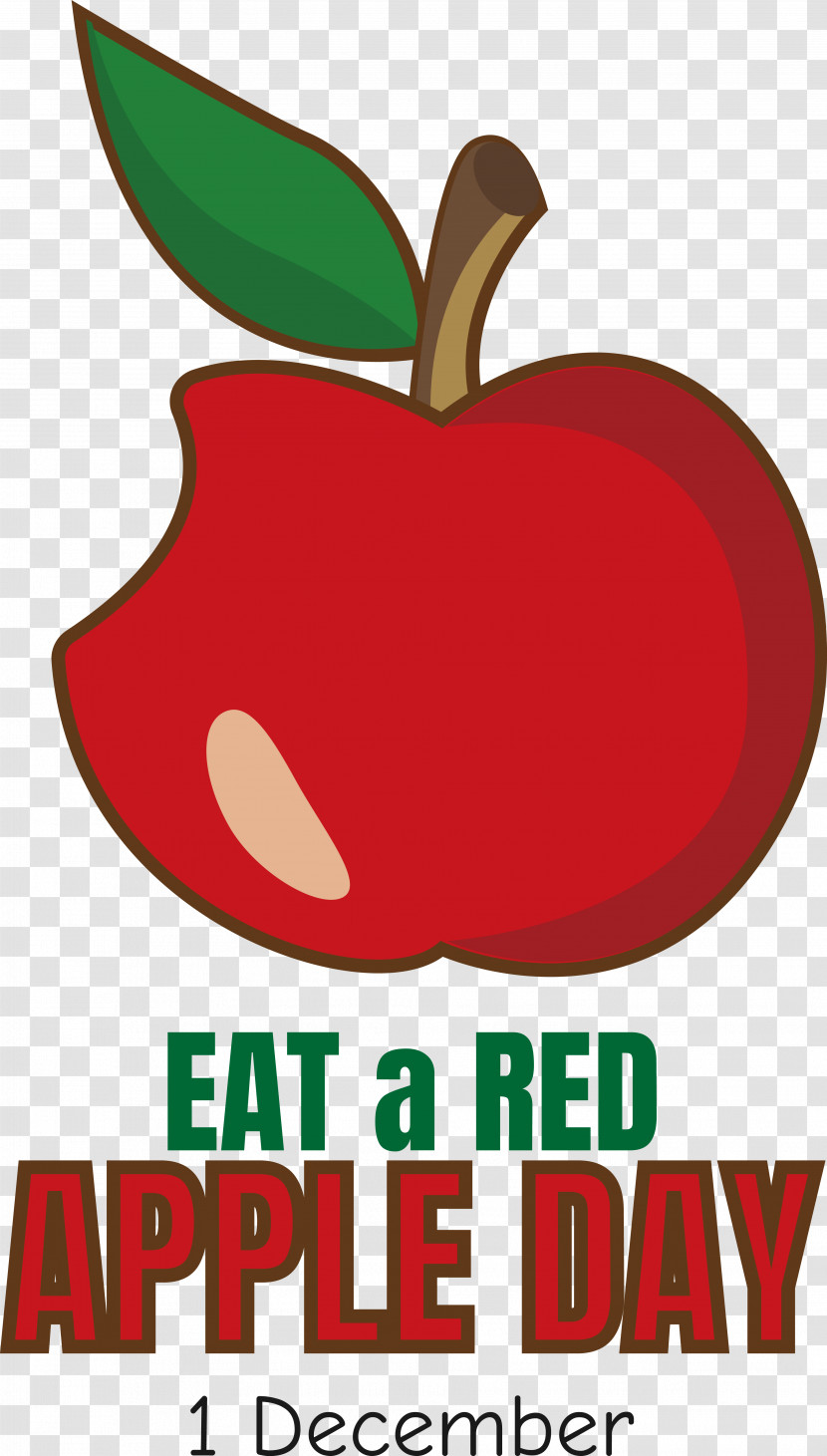 Red Apple Eat A Red Apple Day Transparent PNG