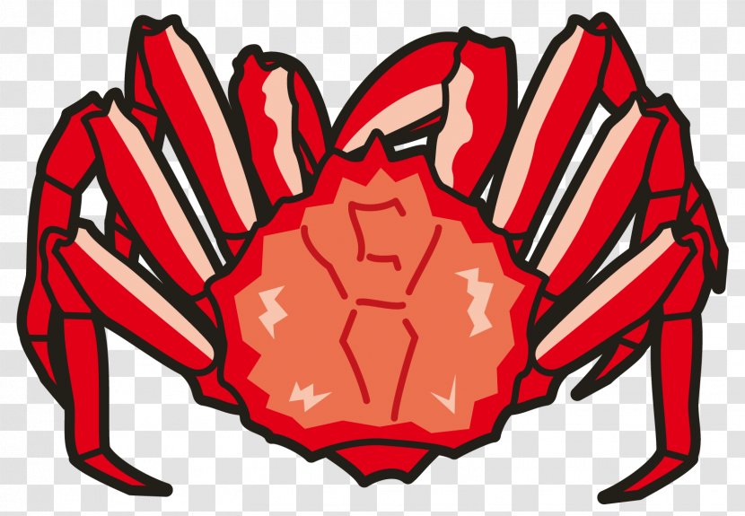 Dungeness Crab Red King Clip Art - Tachypleus Tridentatus Transparent PNG