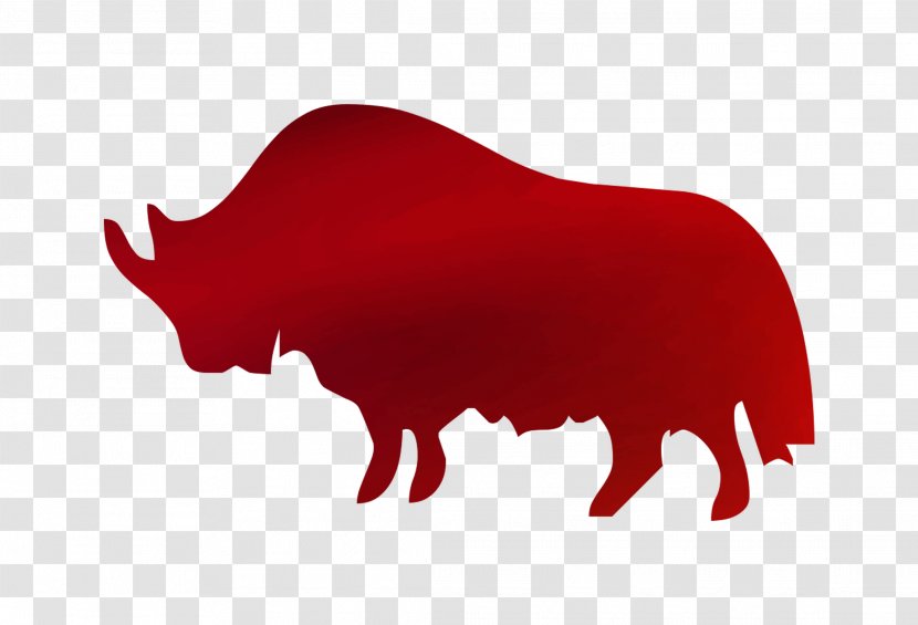 Cattle Clip Art Silhouette Snout RED.M - Logo - Redm Transparent PNG