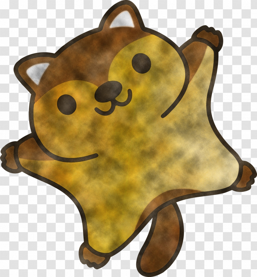 Cartoon Brown Snout Brown Bear Bear Transparent PNG