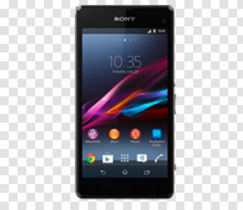 Sony Xperia Z1 Compact S Z2 - Cellular Network - Smartphone Transparent PNG