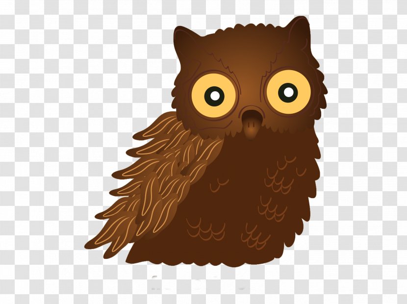 Owl Animal Euclidean Vector Illustration - Nocturnality Transparent PNG