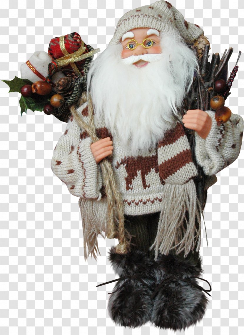 Santa Claus Ded Moroz Snegurochka Christmas Ornament - Frost Transparent PNG