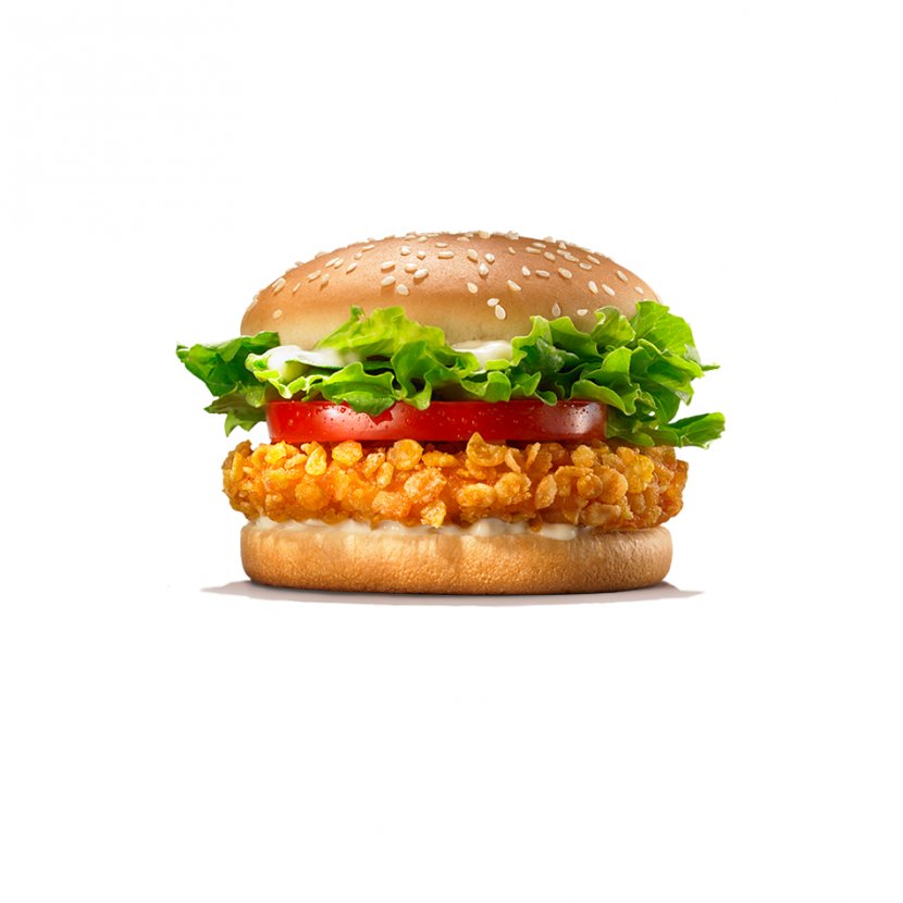 Whopper Hamburger Chicken Sandwich Cheeseburger Fast Food - Crispy Fried - Burger And Transparent PNG