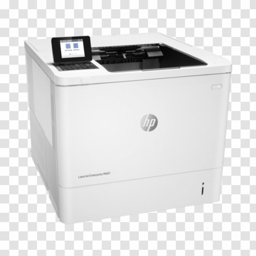 Hewlett-Packard HP LaserJet Enterprise M607n Hardware/Electronic Laser Printing - Technology - Hewlett-packard Transparent PNG