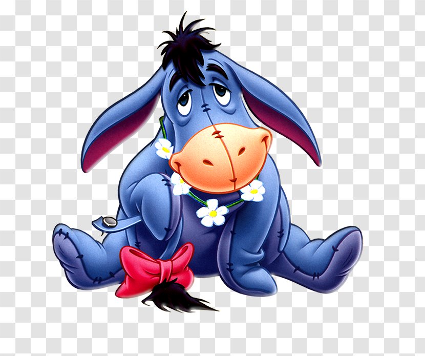 Eeyore Piglet Winnie The Pooh Tigger Cruella De Vil - Heart - Free Clipart Transparent PNG