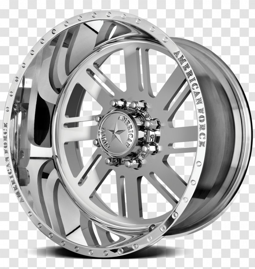 American Force Wheels Rim Car Custom Wheel - Automotive Tire - Dirty Transparent PNG