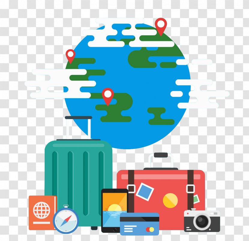 Baggage Travel Tourism - Communication Transparent PNG