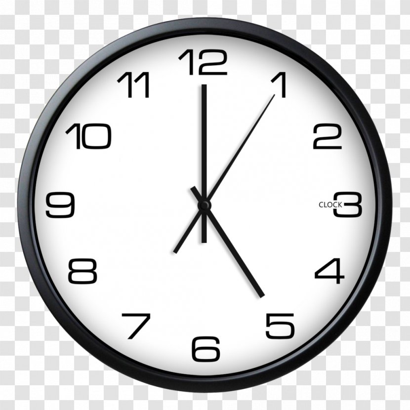Alarm Clock Movement Quartz Digital - Black And White Transparent PNG