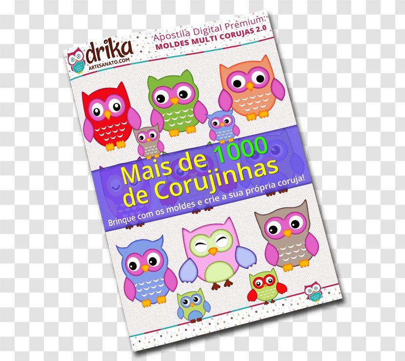 Handicraft Blog Patchwork Email Little Owl - Material - Prato Feito Transparent PNG