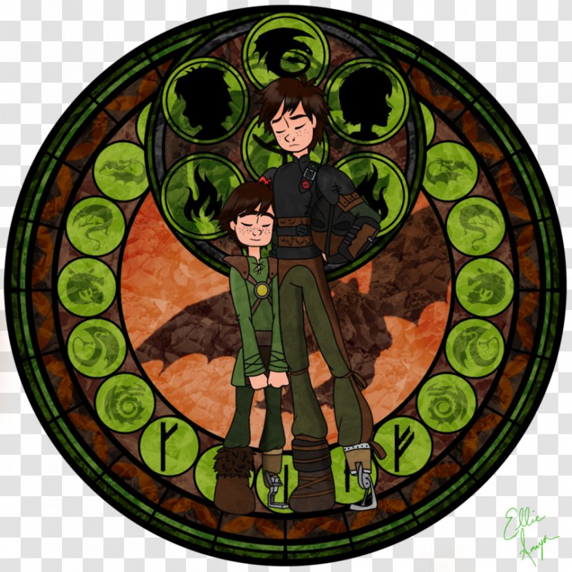 DeviantArt Stained Glass Hiccup Cartoon - Social Transparent PNG