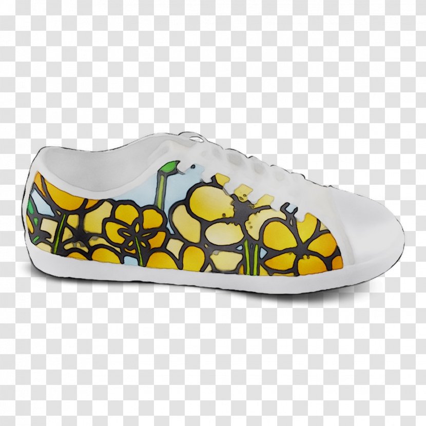 Sneakers Sports Shoes Yellow Product - Skate Shoe Transparent PNG