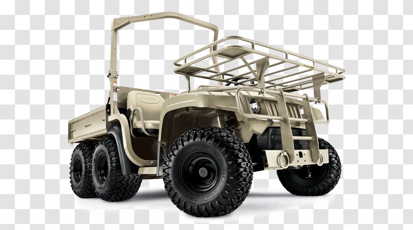 John Deere Gator Military Light Utility Vehicle Diesel Engine - Wheel - Honda Transparent PNG