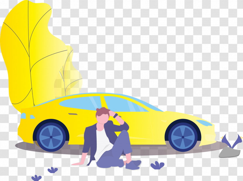 Vehicle Door Yellow Car Vehicle Transport Transparent PNG