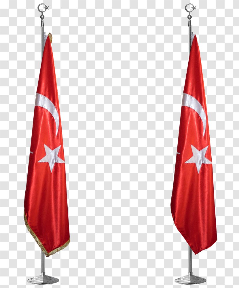 Flag Of Turkey National Woven Fabric - Sateen - Turk Transparent PNG