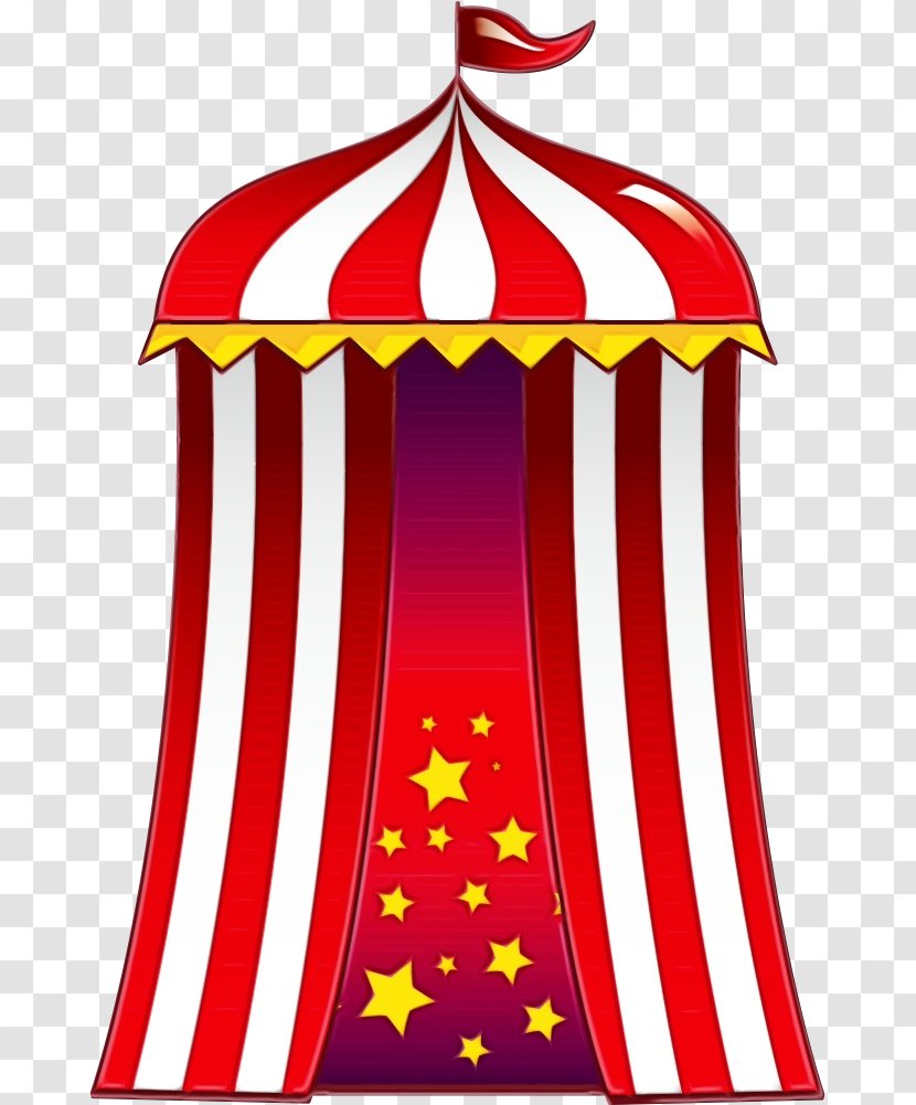 Circus Tent - Performance Red Transparent PNG
