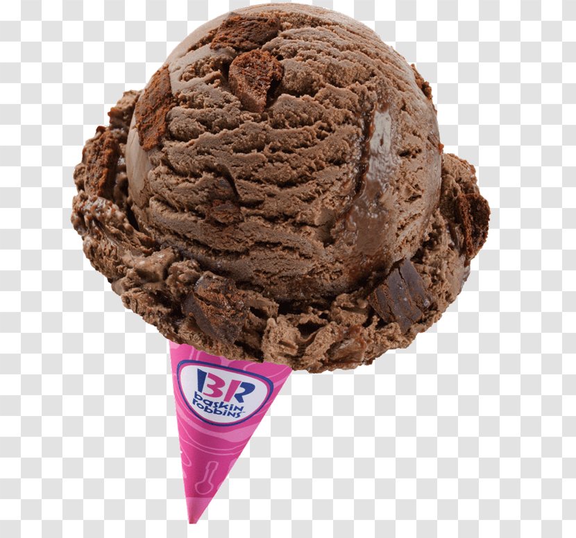 Chocolate Ice Cream Cones Baskin-Robbins Transparent PNG