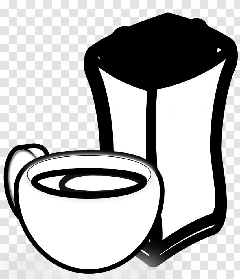 White Coffee Cafe Tea Clip Art - Coffe Been Transparent PNG