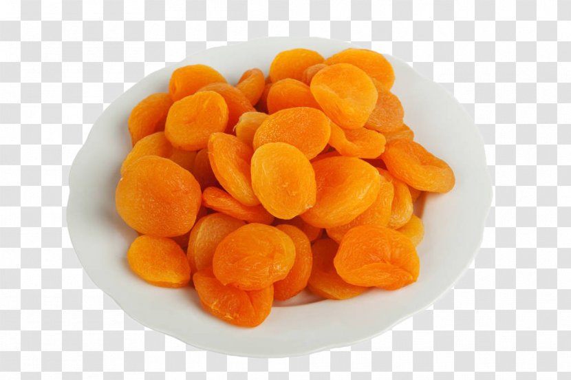 Dried Apricot Fruit - Food Preservation - White Apricots In Dish Transparent PNG