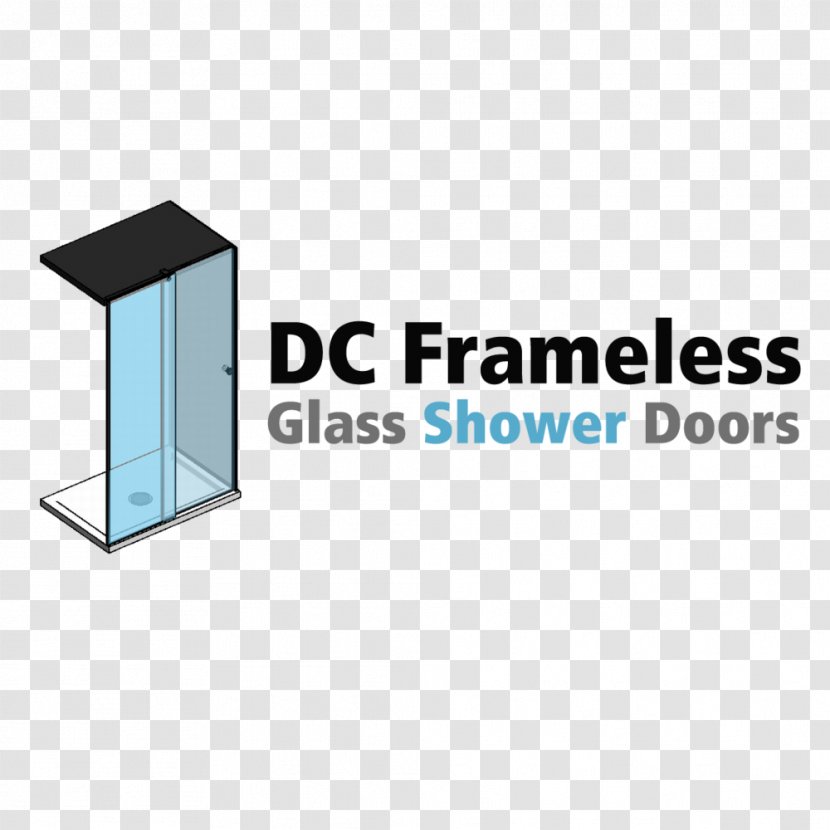 DC Frameless Glass Shower Doors Logo - Text Transparent PNG
