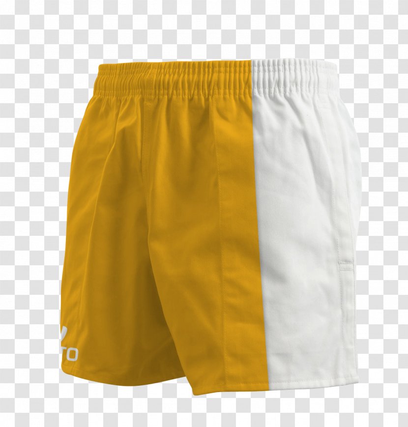Trunks Bermuda Shorts Pants - Yellow - Nets Gold Transparent PNG