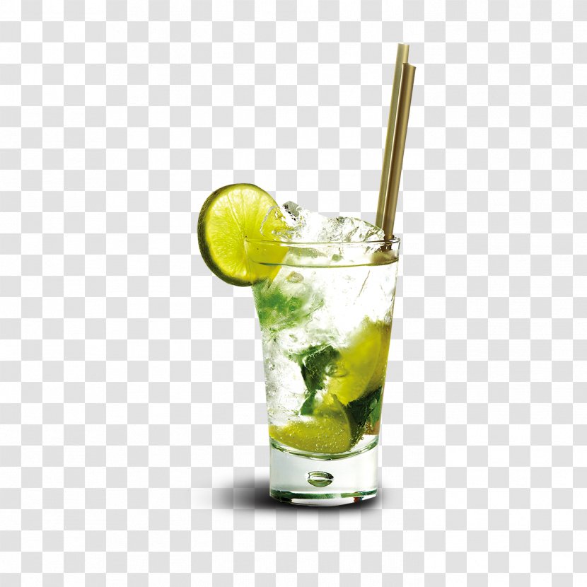 Mojito Cocktail Daiquiri Cuban Cuisine Cafe - Lime - Lemon Juice Transparent PNG