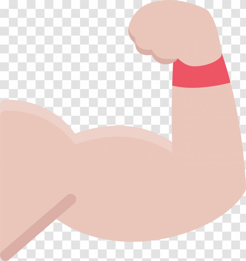 Thumb Arm Muscle - Cartoon - A Strong Upper Transparent PNG
