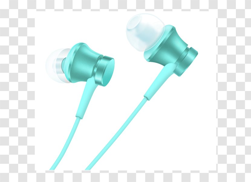 Microphone Headphones Xiaomi Piston Basic Edition Écouteur - Blue Microphones - Fresh Bloom Transparent PNG