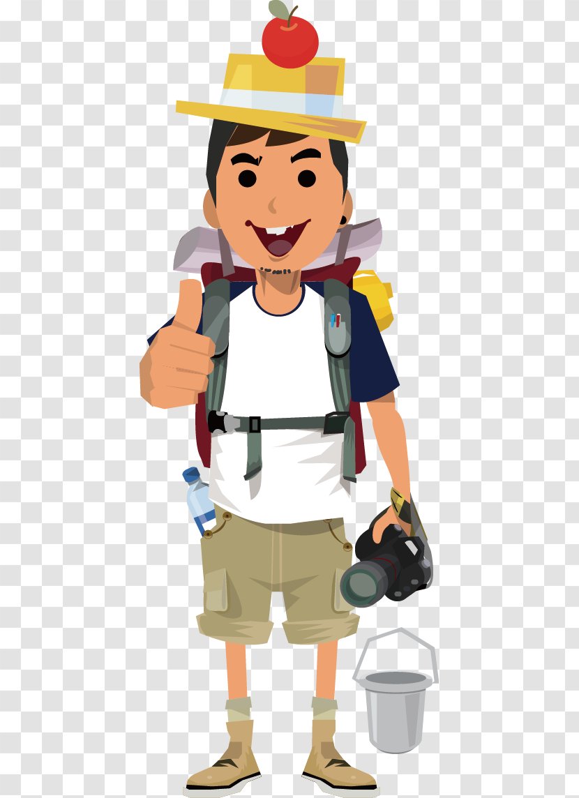 Adventure Travel Boy - Silhouette - Traveler Transparent PNG
