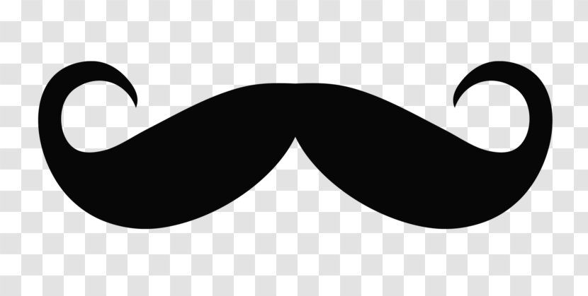 Mustache Cartoon - Movember - Wing Blackandwhite Transparent PNG