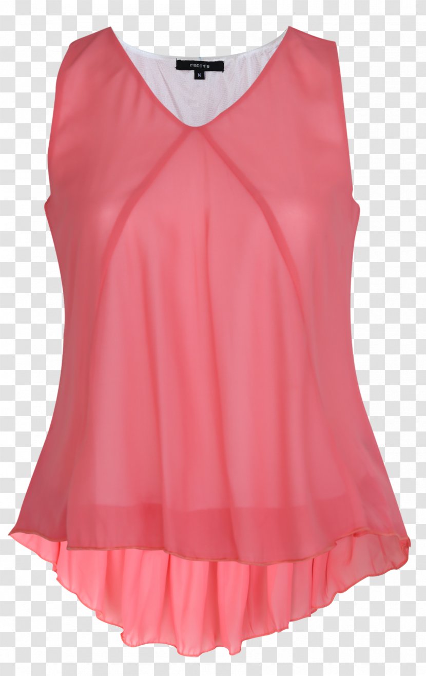 Clothing Top Sleeveless Shirt Blouse - Magenta - Rupee Transparent PNG