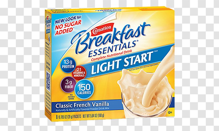 Instant Breakfast Drink Mix Milk Caffè Mocha - Sugar Powder Transparent PNG