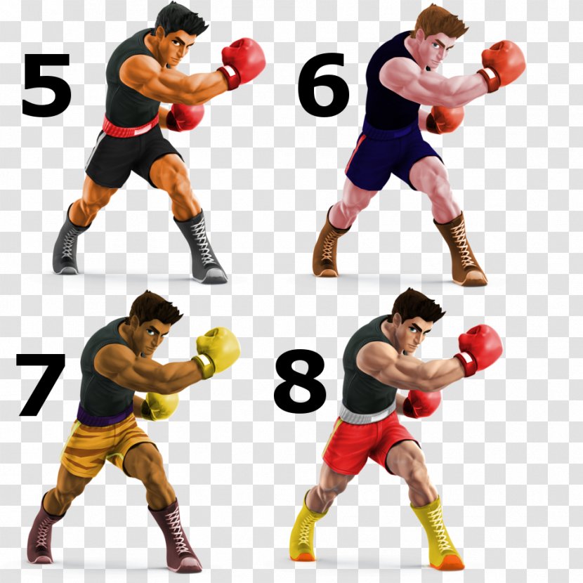 Wii King Hippo Little Mac Punch-Out!! Glass Joe - Striking Combat Sports Transparent PNG