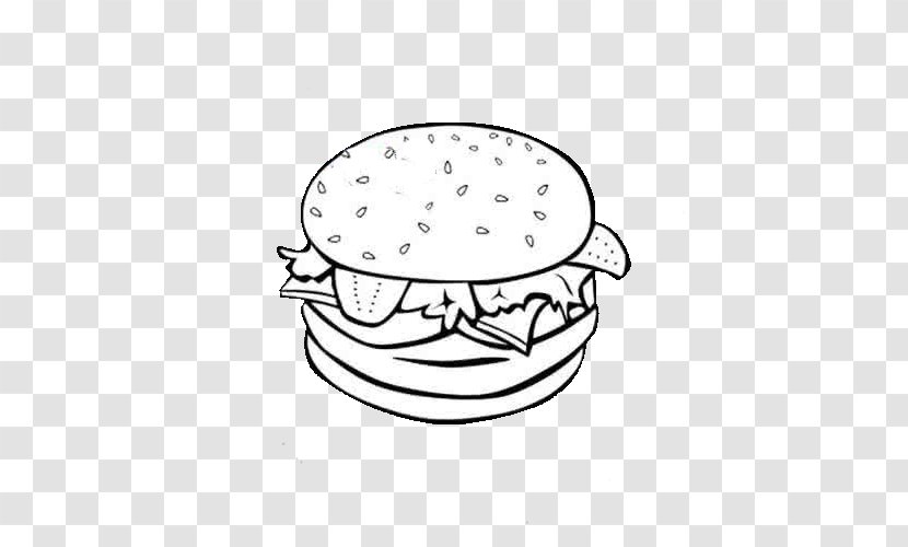 Hamburger Cheeseburger Fast Food French Fries Clip Art - Stickfigure Crab Fort Transparent PNG
